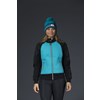 MENALI- Women&#39;s Ultra Quilted HOODY Turquoise Melange