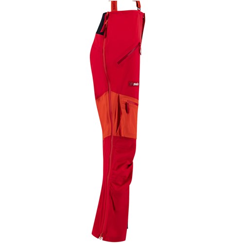 Surmount Shell Bib Pants W Swix red