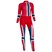 RaceX 1-pcs skisuit Womens Red