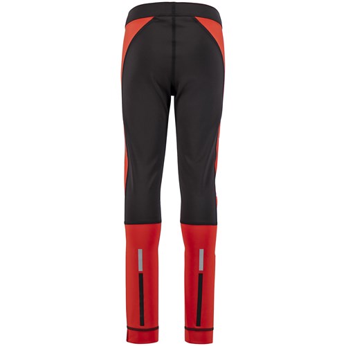 Carbon tights Jr Fiery red