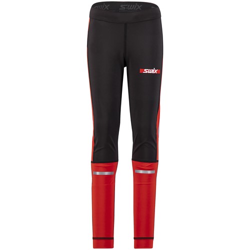 Carbon tights Jr Fiery red